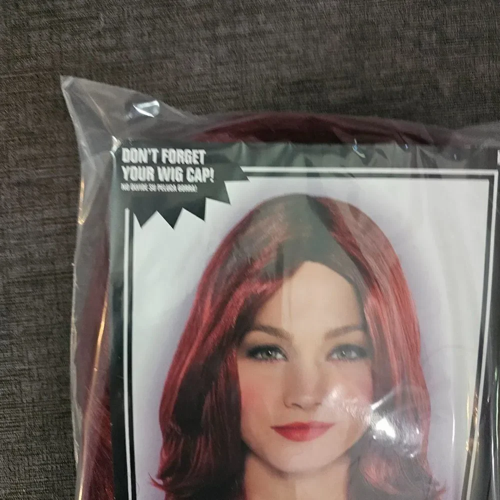 New Women Red Hot Soft Wave Imported Fever Wig One Size